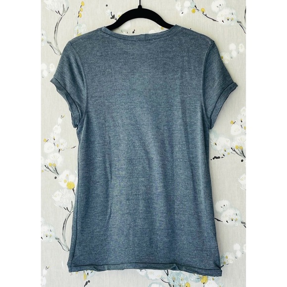 WE MY PEOPLE Washed Cap Sleeve Pocket Tee - Picture 2 of 7